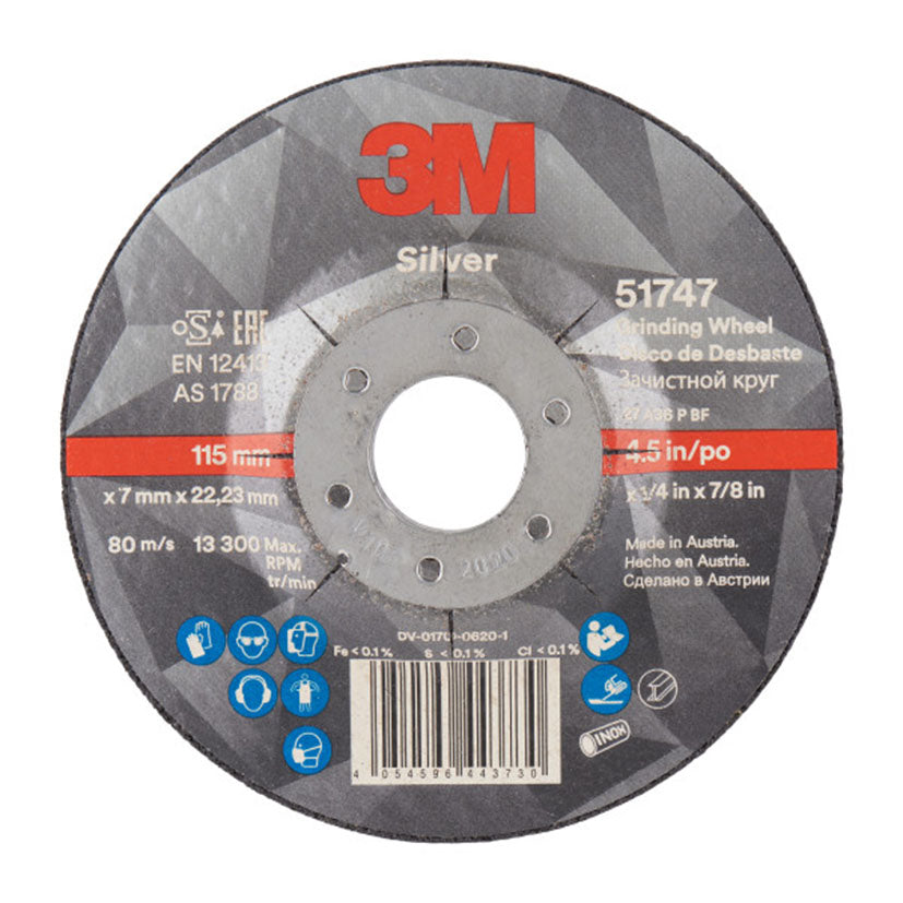 PRATO DE RECTIFICAÇÃO CUBITRON II 125 X 6 MM GR 36