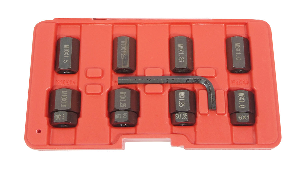 JOGO EXTRATOR E APLICADOR DE PERNOS 9pcs (0516)