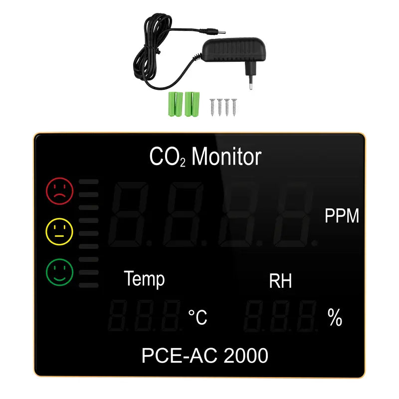Medidor de CO2 PCE-AC 2000