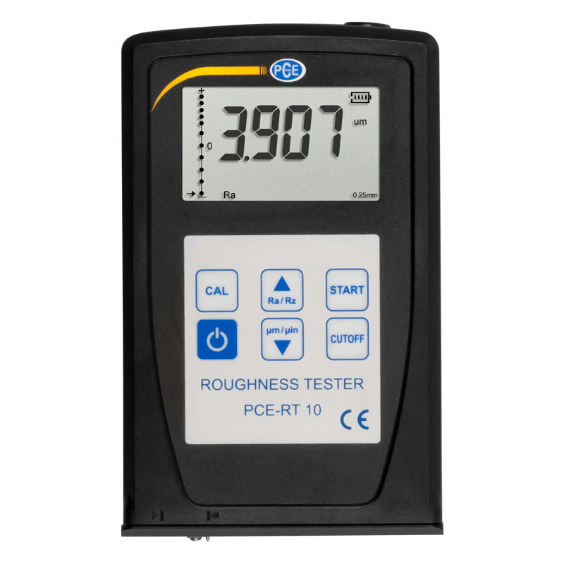 Testador de rugosidade PCE-RT 10
