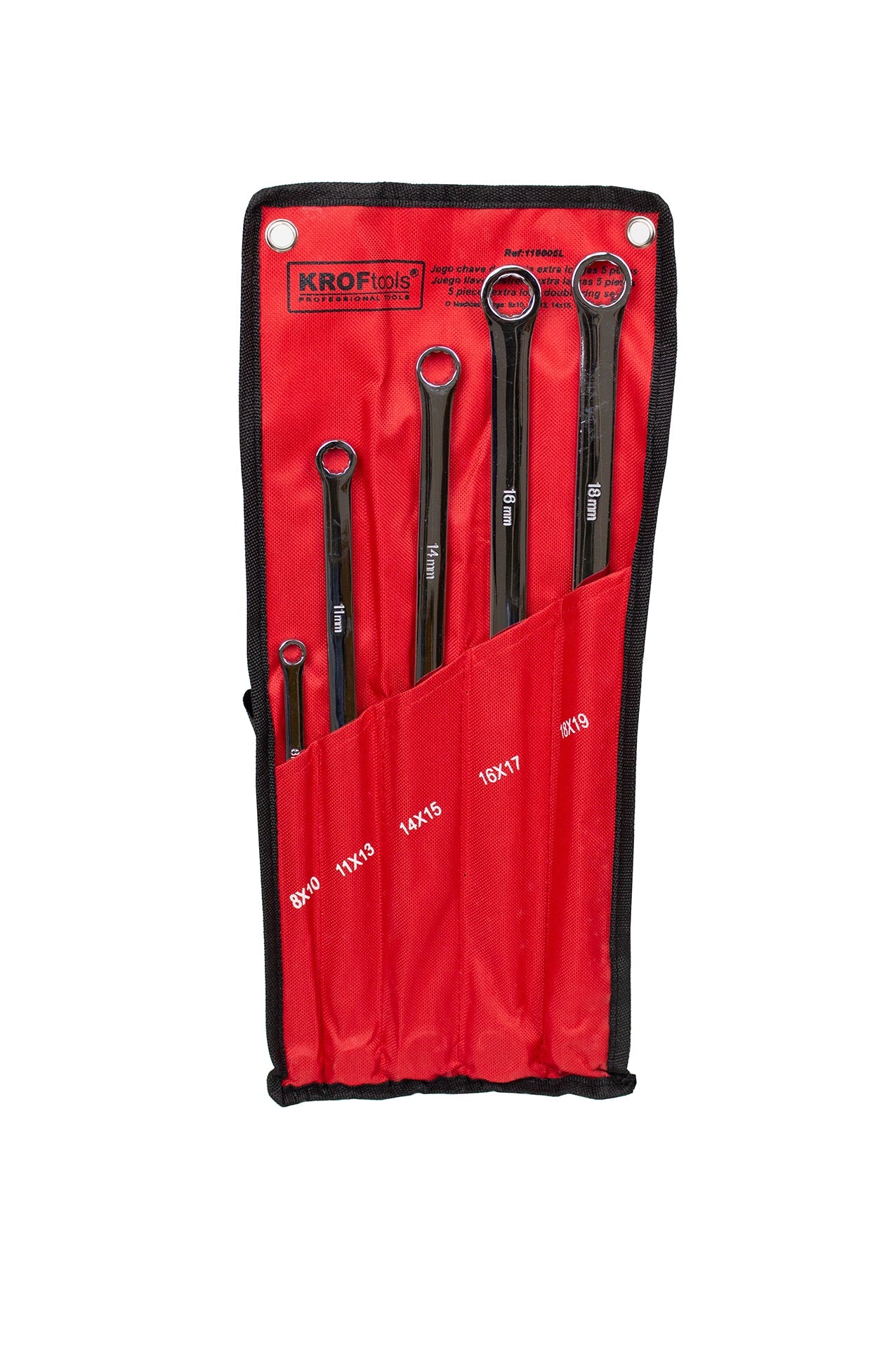JOGO CHAVE DE LUNETA EXTRA LONGAS 5PCS (110005L)