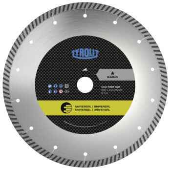 Disco Diamantado Banda Contínua C3R 350x3x25,4 DCUB1-FC TYROLIT - Venda à unidade