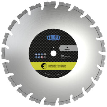Disco Diamantado C7W 400x3,2x25,4 DCUB3 TYROLIT, vista principal