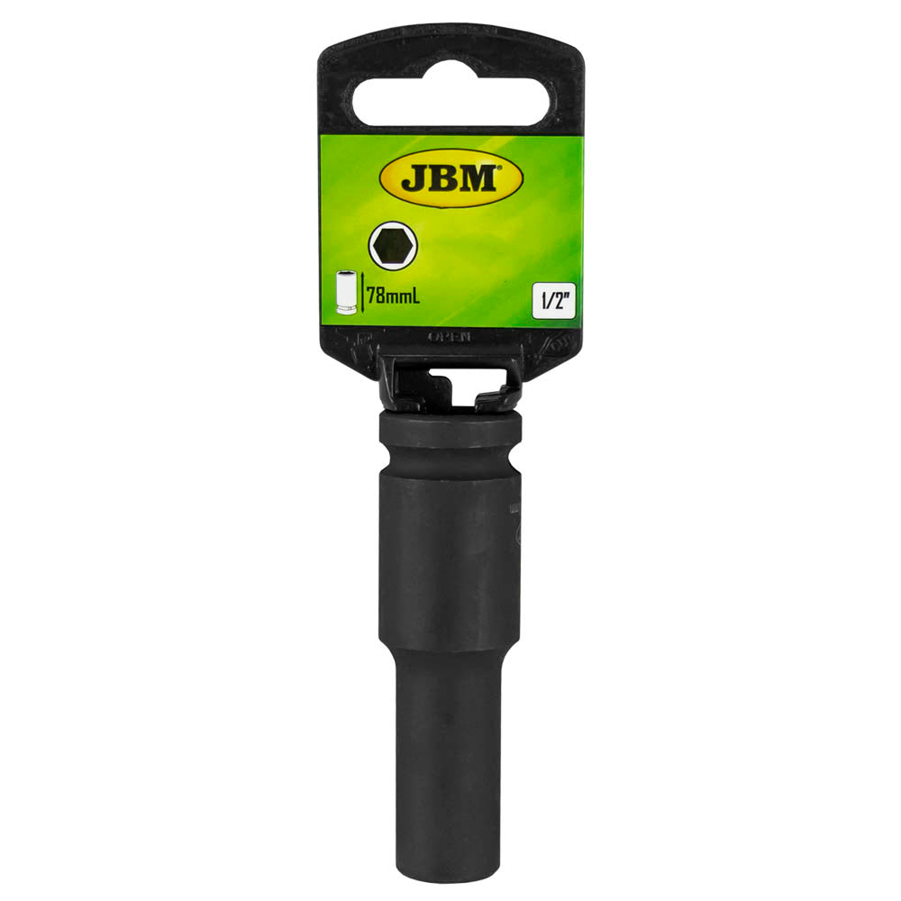 Chave de Impacto Longo HEX de 1/2 22MM - JBM JBM, imagem do produto
