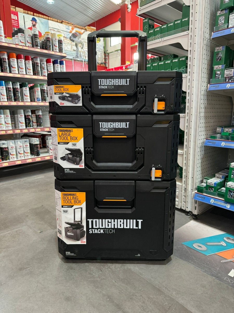 Carro StackTech de 3 Módulos com Rodas Toughbuilt TB-B1S3-B-70R – imagem 31