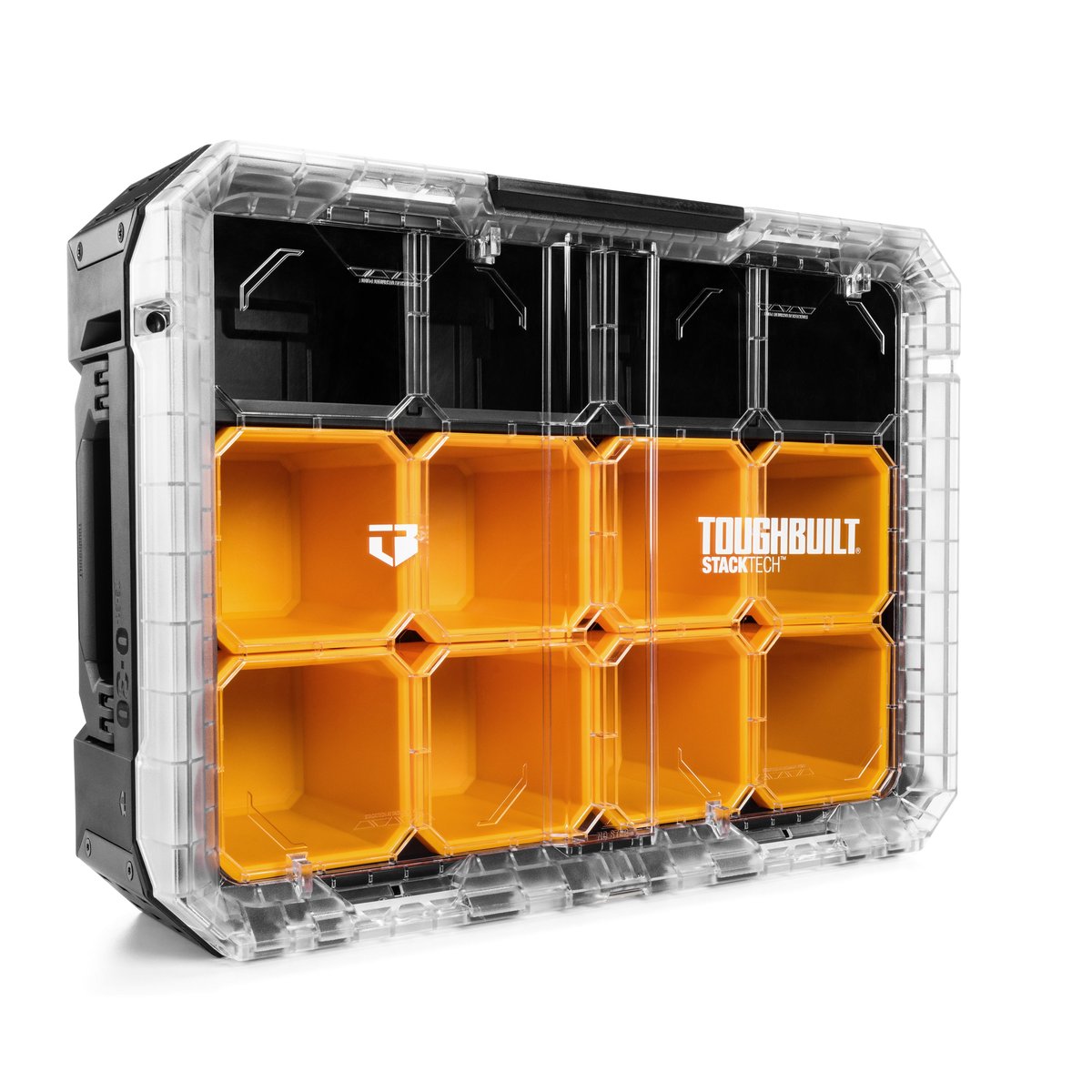Organizador grande StackTech com tampa transparente e gavetas Toughbuilt TB-B1-O-30 – imagem 24