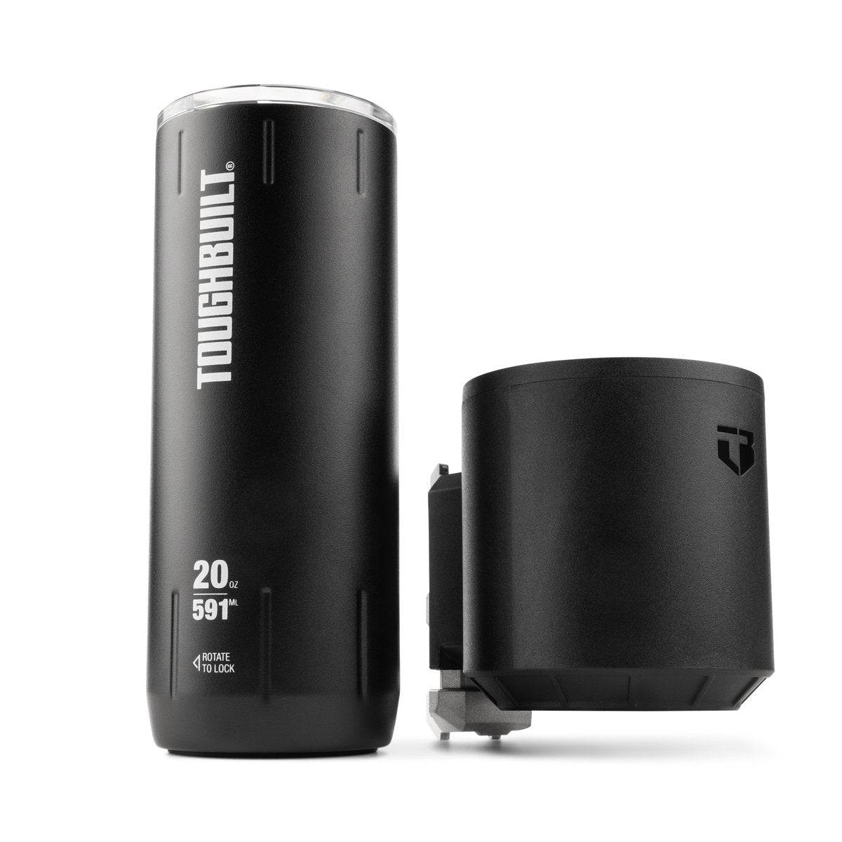Copo térmico de 591 ml com porta-copos ToughBuilt StackTech TB-B1-A-52-BEA – imagem 2