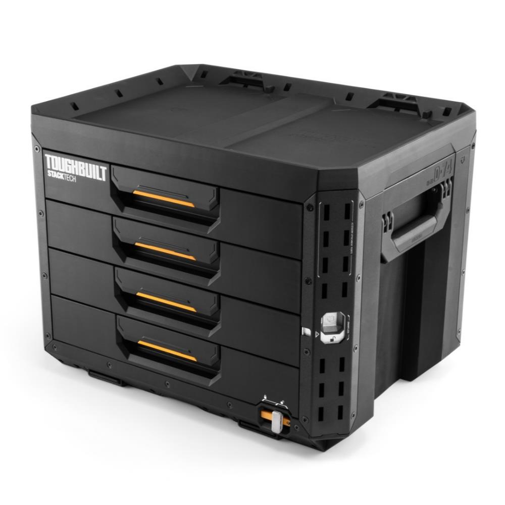 Caixa de ferramentas Toughbuilt StackTech XL de 4 gavetas Locking Box TB-B1-D-74-BEA – imagem 16
