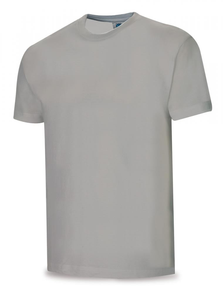 T-shirt cinzenta algodão 145 g manga curta