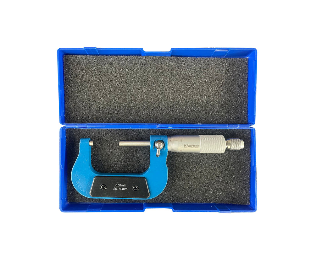 MICRÓMETRO EXTERIOR 25-50mm KROFtools