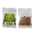 SACO de 30 Anilhas de Cobre para Inyectores - Ø13.0X7.5X2.5 - Renault (ref. 53464) - - JBM JBM, imagem do produto