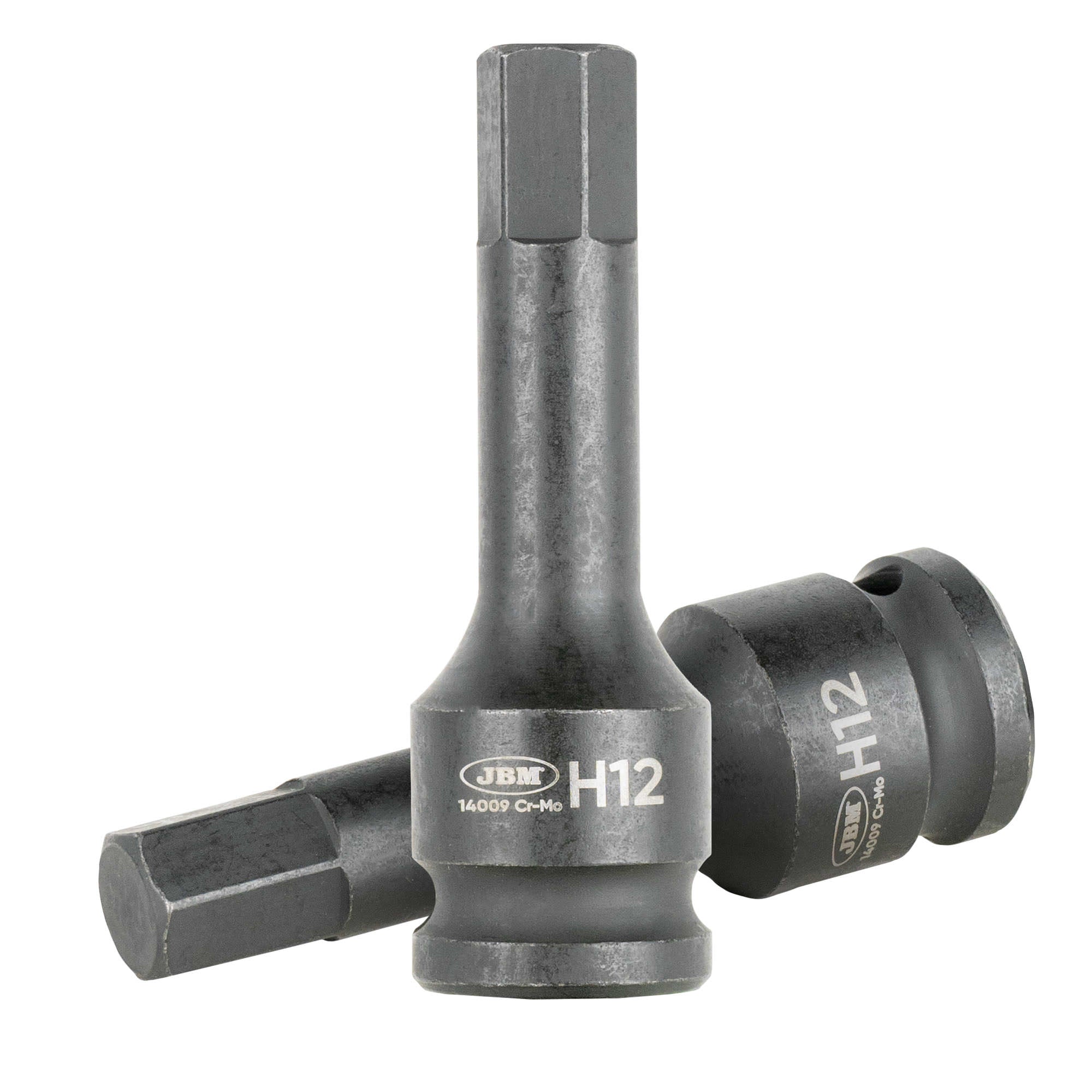 Ponta Impacto HEX. 1/2" 12MM - JBM JBM, imagem do produto
