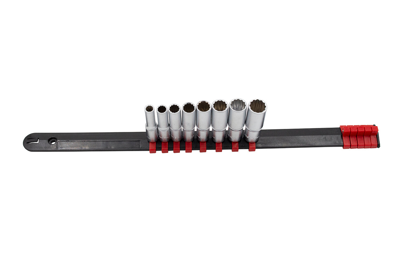 RÉGUA 8 CHAVES DE CAIXA 1/4 LONGAS BIHEXAGONAIS - KROFtools