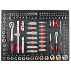 Conjunto de 4 Módulos de Carbono EVA para Ferramentas - Vermelho - JBM JBM, imagem do produto