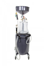 ASPIRADOR ÓLEO C/VISOR +APARADEIRA RESERVAT. 80LTS