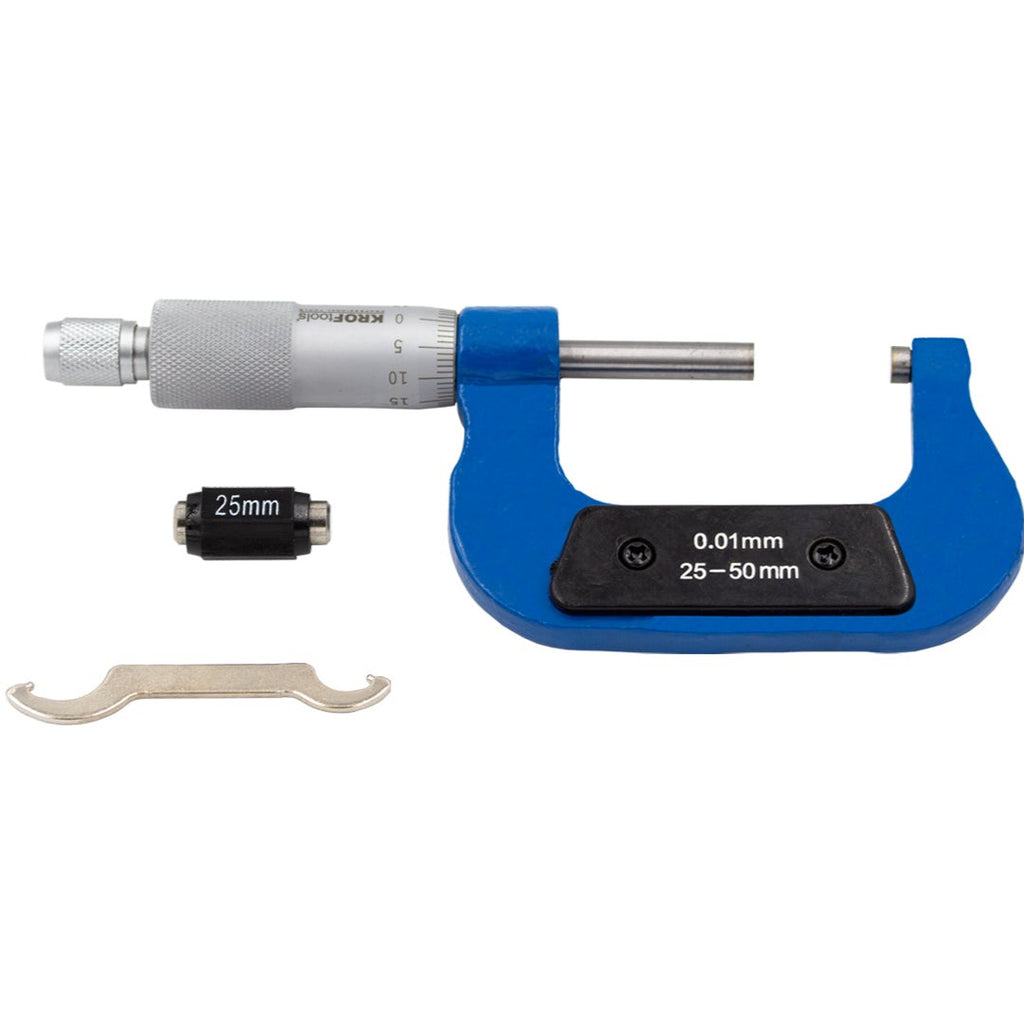MICRÓMETRO EXTERIOR 25-50mm KROFtools