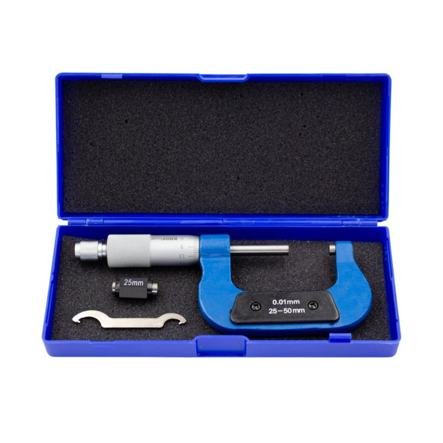 MICRÓMETRO EXTERIOR 25-50mm KROFtools