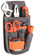 BOLSA DE NYLON P/CINTO 15PÇ. ALYCO ORANGE (171111)