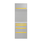 Conjunto de Puxadores para Série 526 - Amarelo - JBM JBM, imagem do produto