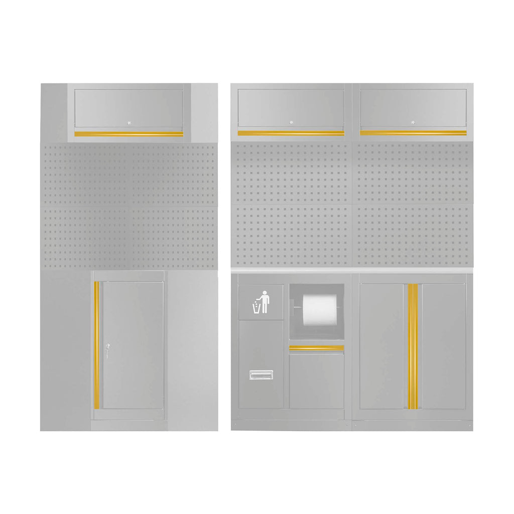Conjunto de Puxadores para Série 518 - Dourado - JBM JBM, imagem do produto