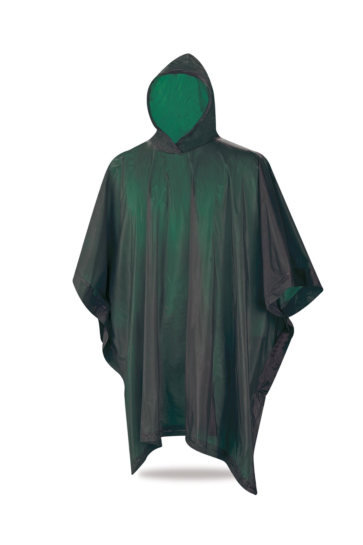 Poncho de chuva PVC verde 180 g
