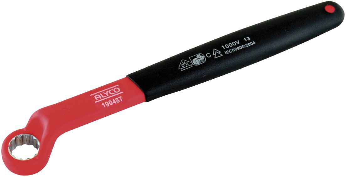 Chave Estrela Angulada Isolada VDE 18 mm (190668)