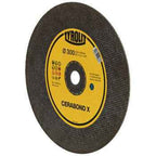 Disco Reto Reforçado Premium CERABOND X Corte de Carril 41F 300x3,5x20 CA24R-BFPRAIL 100 TYROLIT - Caixa 10 unidades