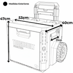Carro de ferramentas Toughbuilt StackTech de 1 gaveta Locking Box TB-B1-D-R91-BEA – imagem 21