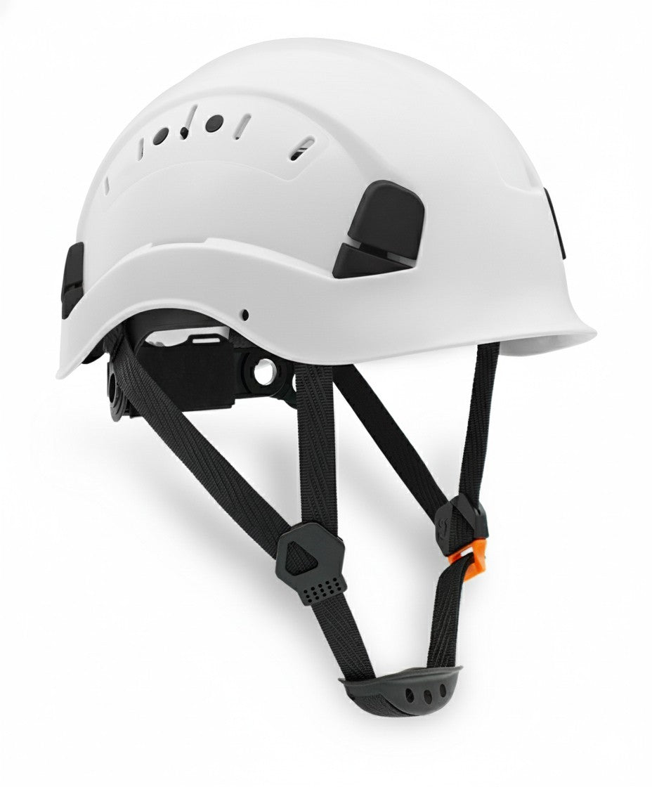 Capacete de proteção ventilado Eolo branco para trabalhos em altura