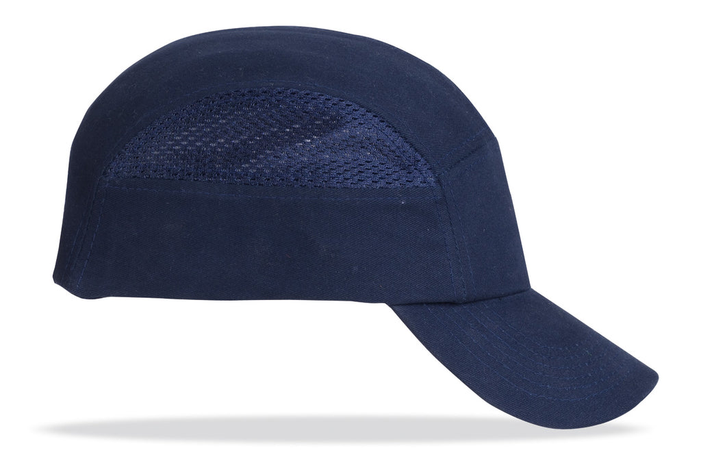 Boné de proteção antipancada Bumper Pro azul-marinho com grelhas de ventilação (ref. GPPNAM)
