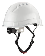 Capacete de proteção eletricamente isolante Volt branco com roquete