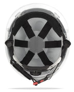 Capacete de proteção eletricamente isolante Volt branco com roquete, vista 4