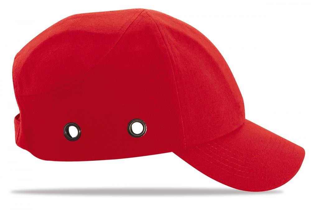 Boné de proteção antipancada Bumper vermelho