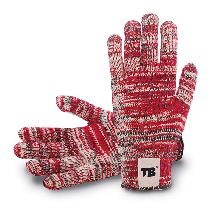 Luva mecânica e térmica (calor) com proteção contra cortes 215 (10 PARES)
