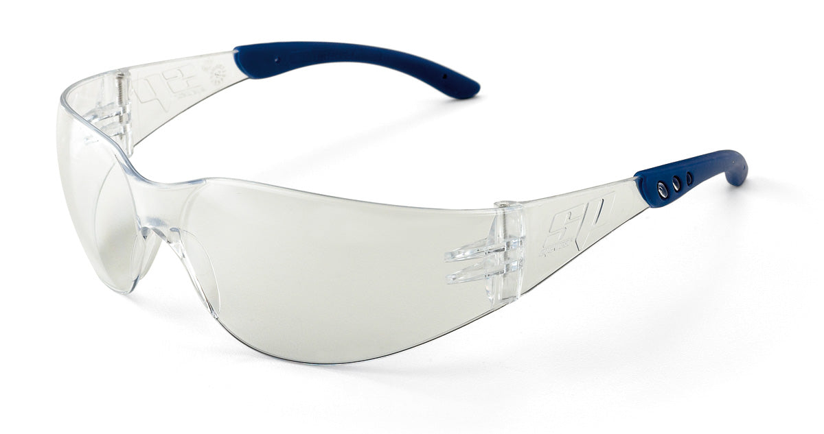 Óculos de proteção Spy Flex lente única envolvente e hastes flexíveis