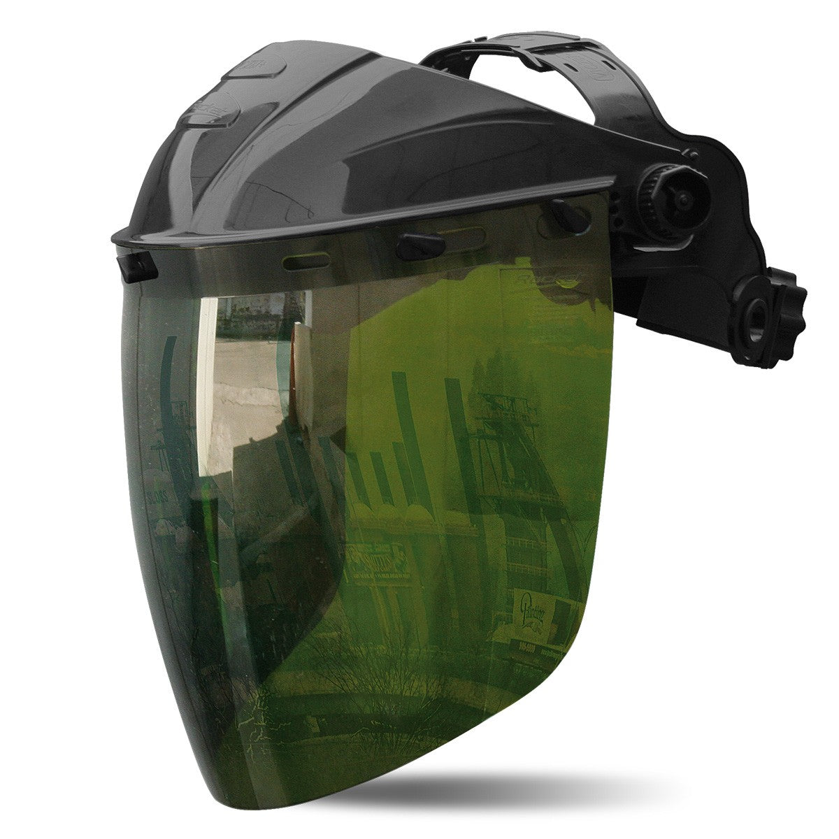 Viseira de proteção facial Rocket verde IR 5.0 (soldadura)