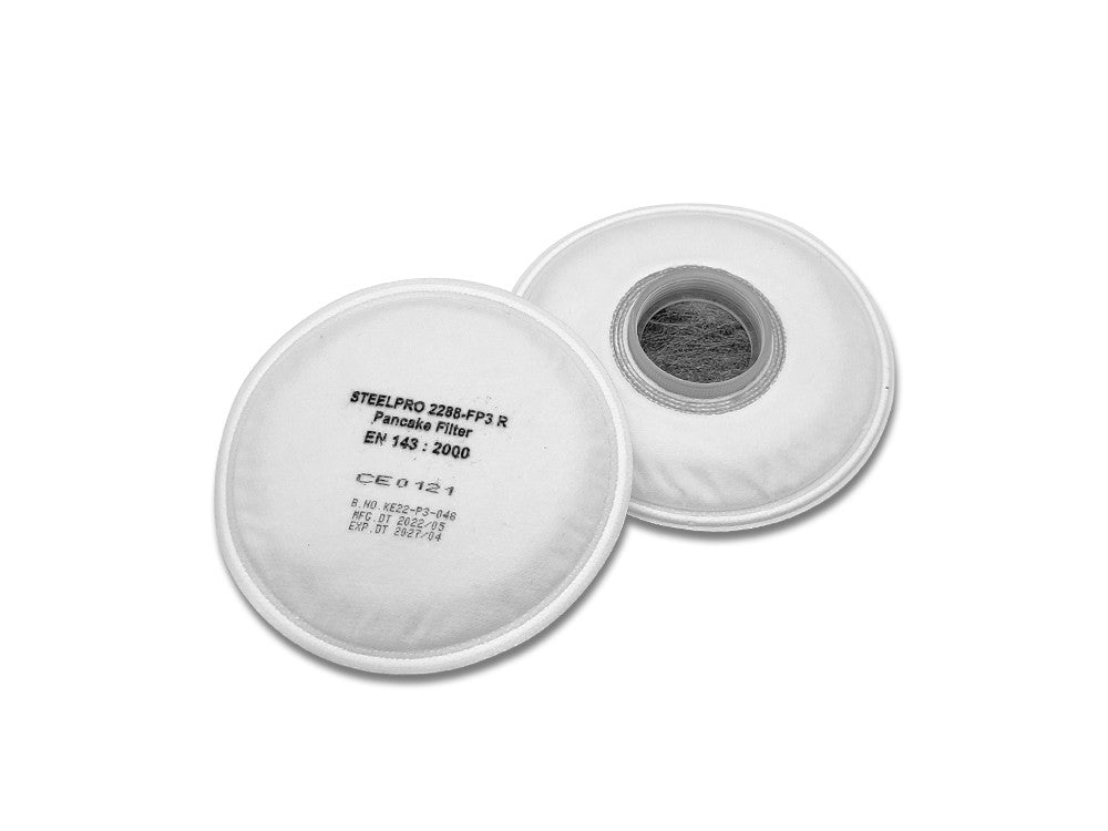 Filtros de rosca Steelpro para meia máscara Breath