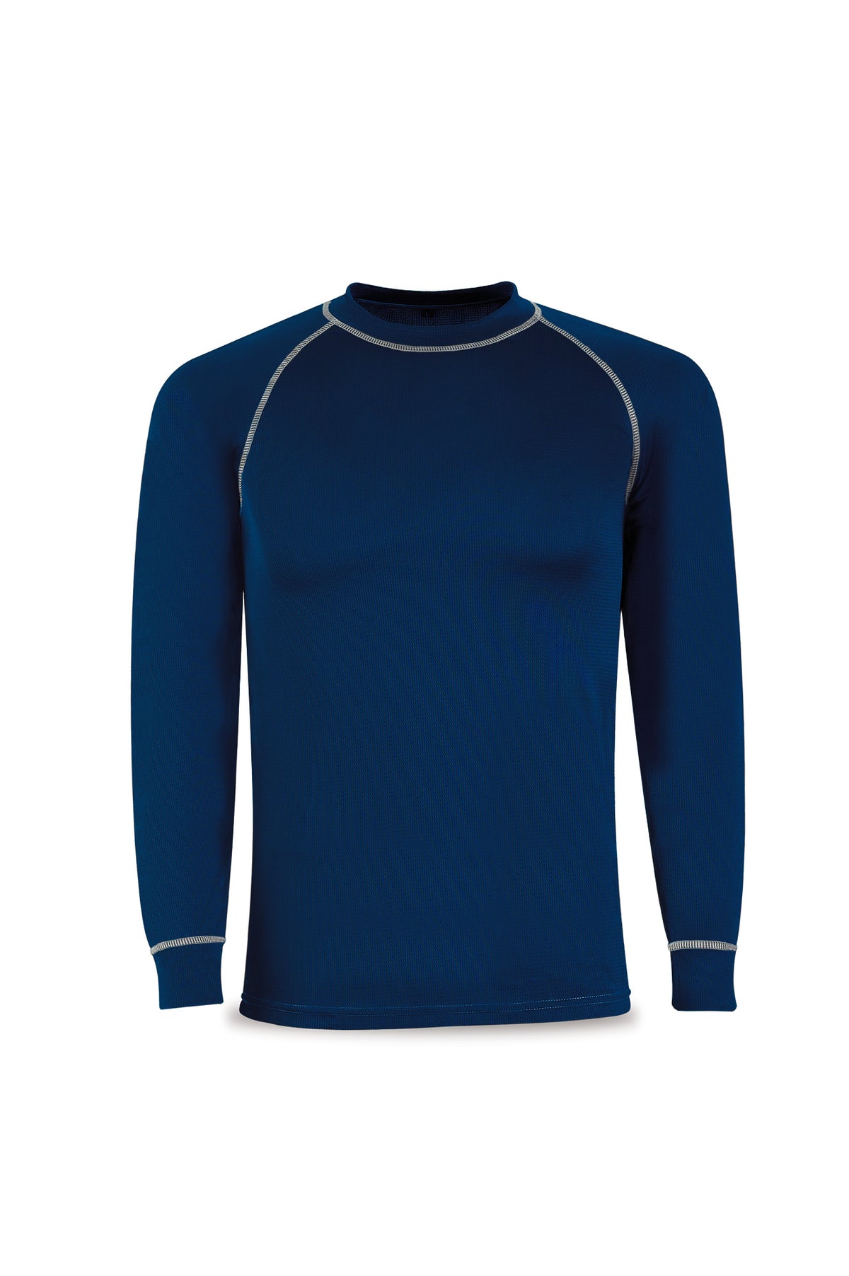 Camisola interior Oxford/azul-marinho mesclado