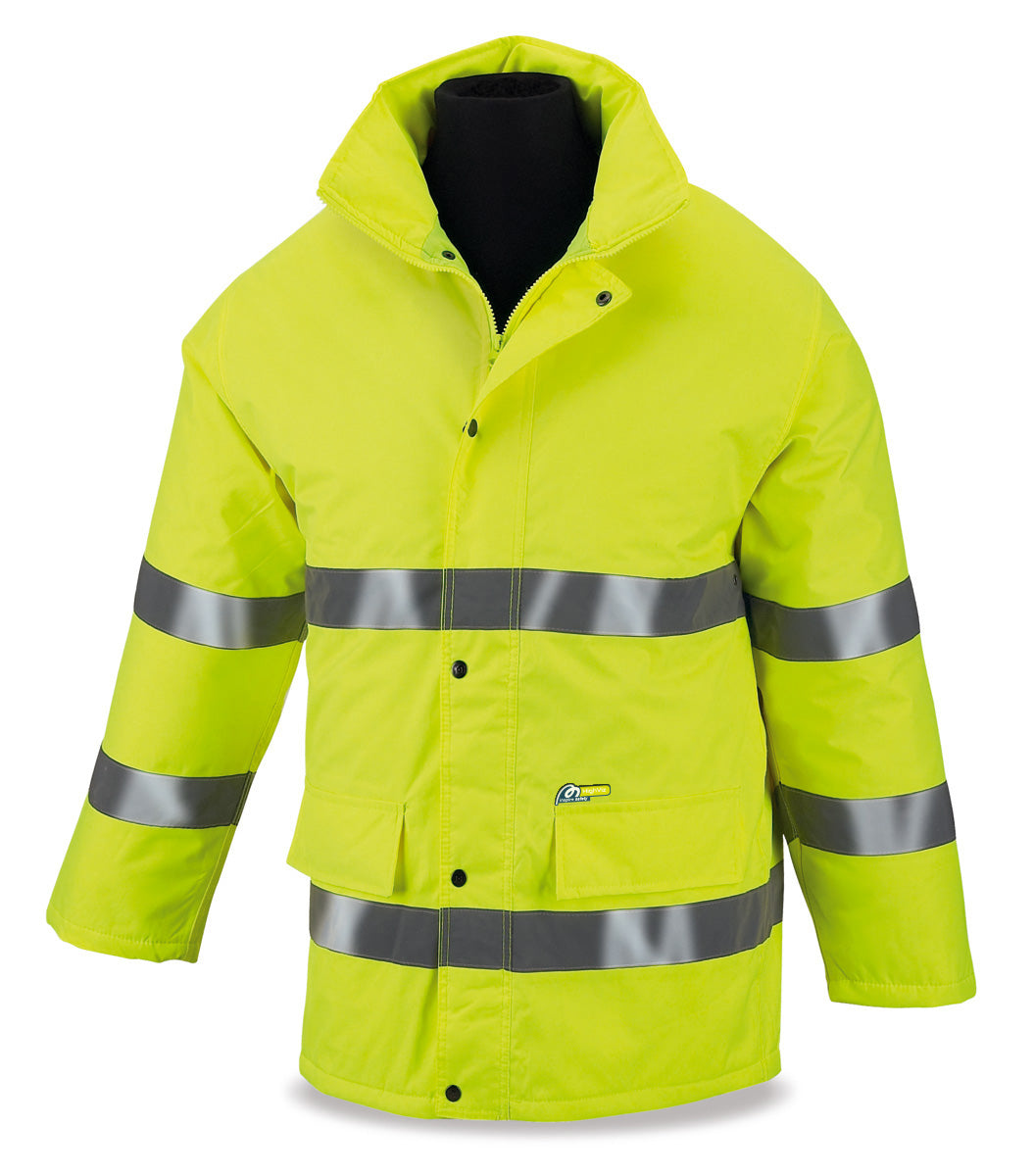 Parka de alta visibilidade básica Xave amarela 320 g