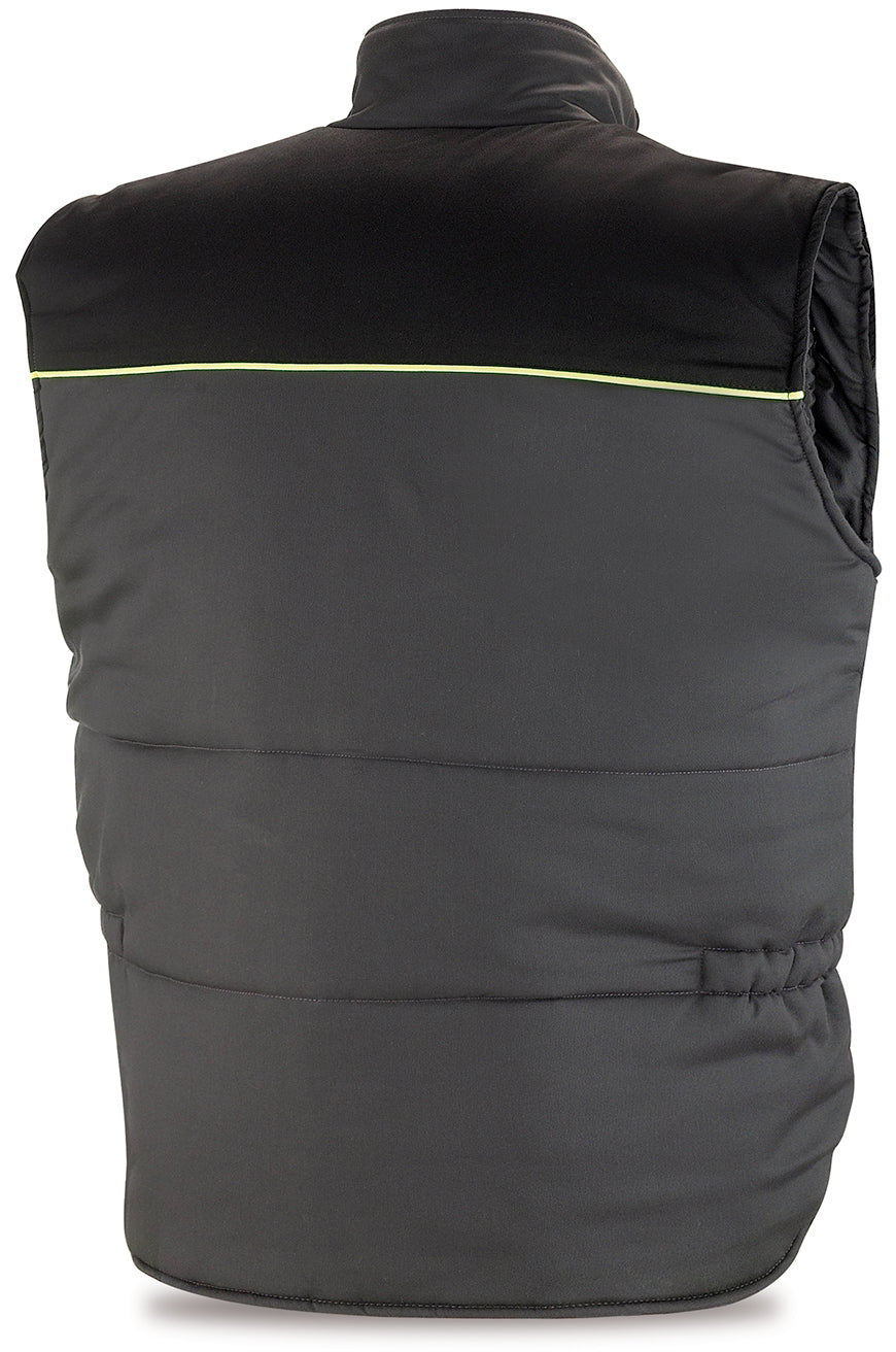 Colete Pro Series stretch cinzento/preto, vista 4