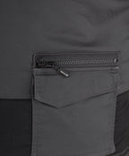 Colete Pro Series stretch cinzento/preto, vista 2