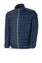 Casaco acolchoado tipo penas Freya azul-marinho 340 g EN 14058