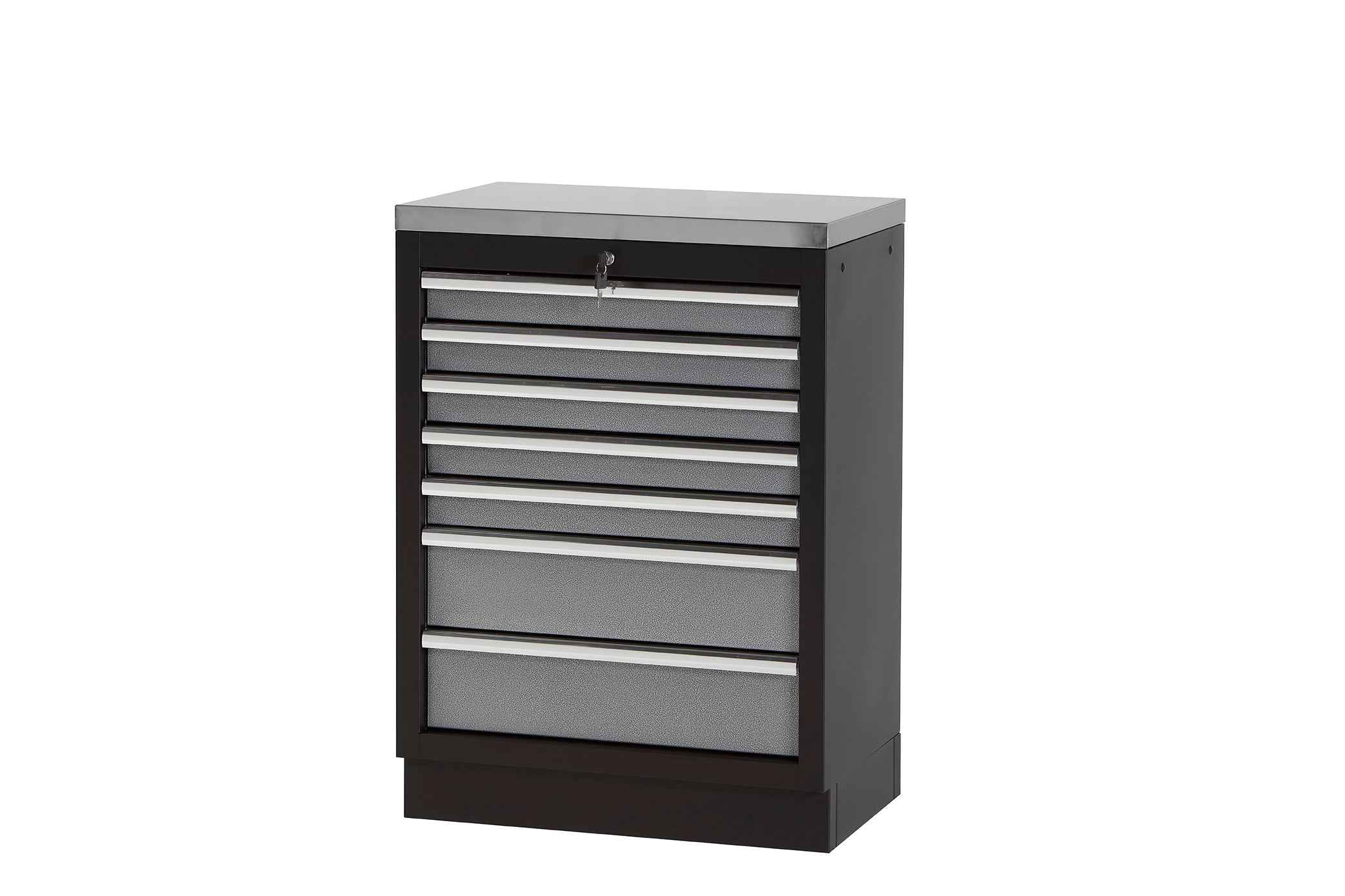 ARMÁRIO BASE DE 7 GAVETAS BASE AÇO INOX (129868)