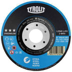 Disco de Desbaste Premium LONGLIFE Z-MAX 27E 230x4x22,23 ZA24S-BFX TYROLIT - Caixa 10 unidades