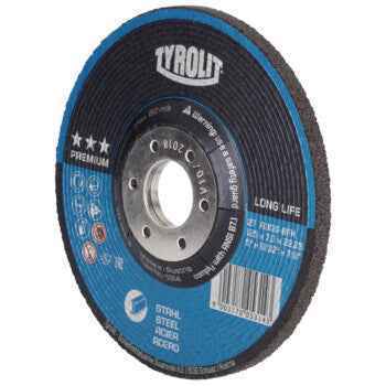 Disco de Desbaste Premium LONGLIFE Z-MAX 27E 230x4x22,23 ZA24S-BFX TYROLIT - Caixa 10 unidades