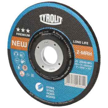 Disco de Desbaste Premium Longlife Z-max 27E TYROLIT - Caixa 10 unidades
