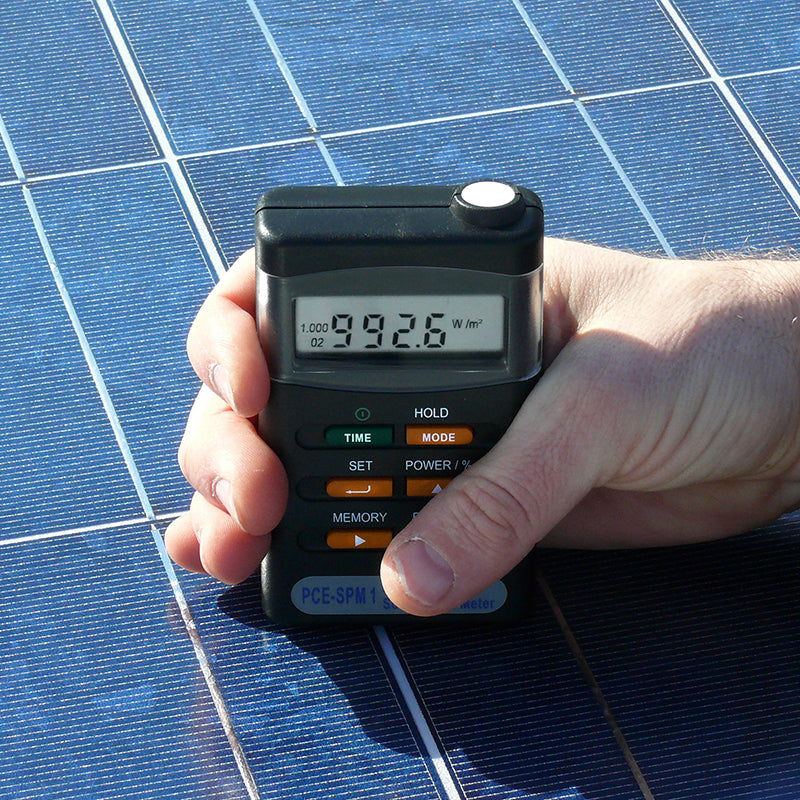 Medidor de radiação solar PCE-SPM 1