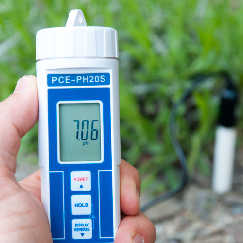 Medidor de pH do solo PCE-PH20S