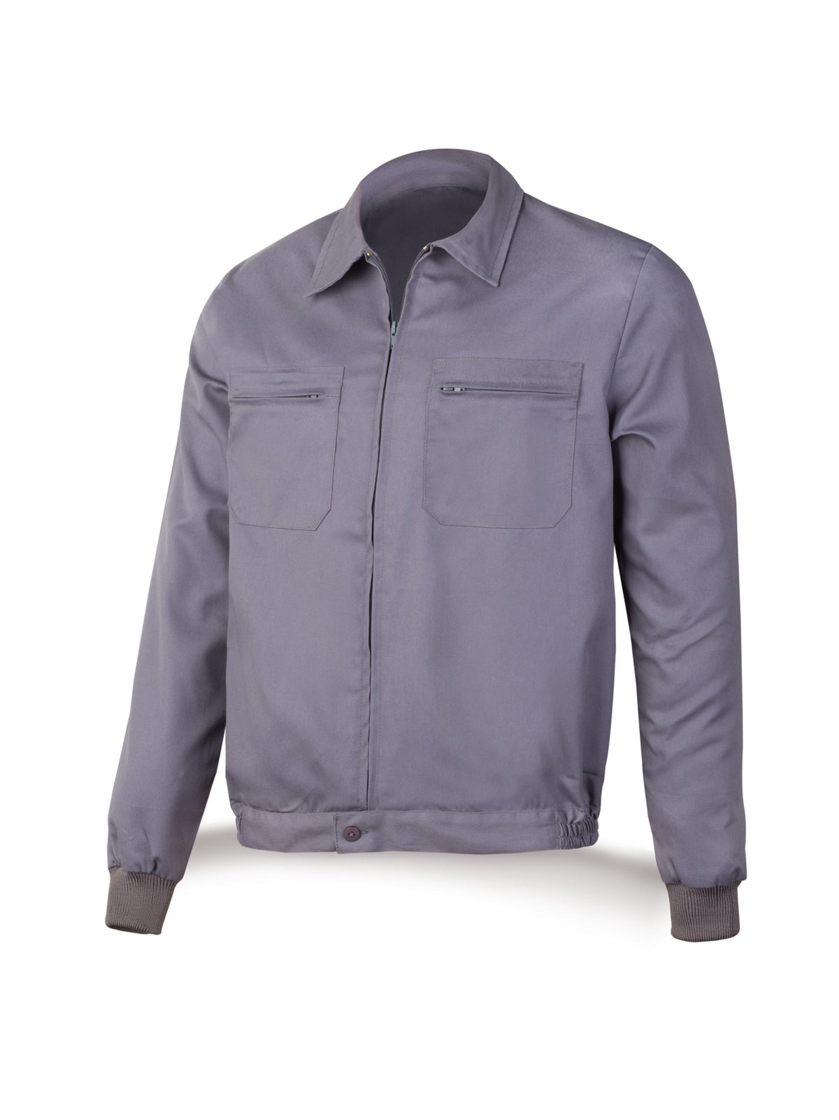 Casaco cinzento poliéster/algodão 200 g