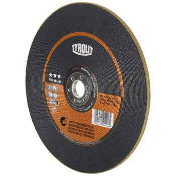 Discos de Desbaste 2EM1 Premium 27E AN-BFX 27E 230x7x22,23 A36N-BFX TYROLIT - Caixa 10 unidades